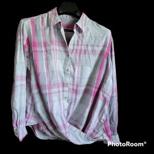 Maurices Plaid Shirt Sz 1 XXL